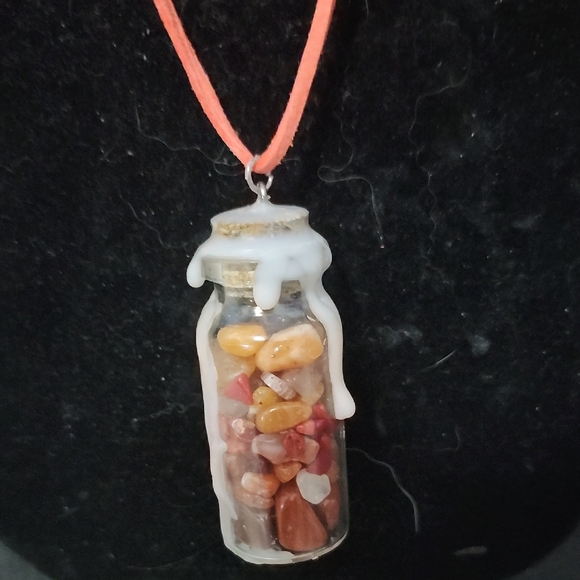 Hand Crafted Jewelry - Handcrafted Heartfire Ward Necklace